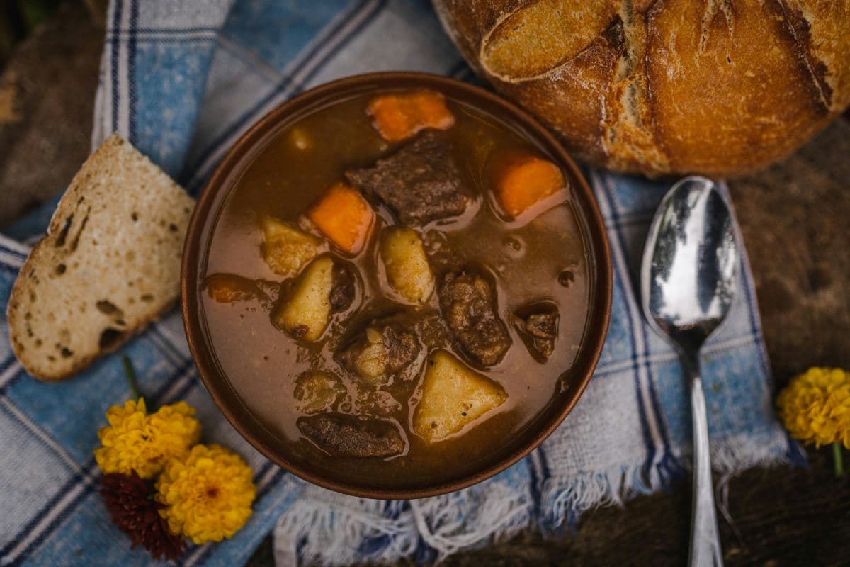 Slow Cooker Beef & Herb Stew